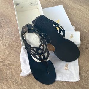 Brand new w tags Ancient Greek sandals Medea size 41 black